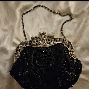 Elegant Black Evening Bag